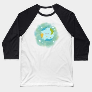 Happy Planet Happy Earth climate change Baseball T-Shirt